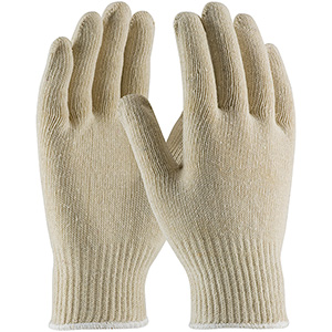 Uncoated Cotton/Polyester Knit Glove