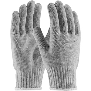 Uncoated Cotton/Polyester Knit Glove