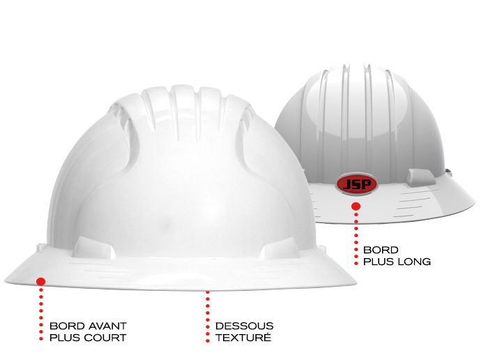 full brim style hard hat